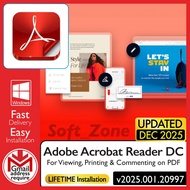 Adobe Acrobat Reader DC 2025.001.20997 - For Viewing, Printing & Commenting on PDF | Windows - SOFTW