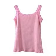 IVLOVE - Tanktop Wanita Jumbo Renda Big Size 3L/XXL / Camisol Renda Jumbo Super Soft / Tangtop Singl