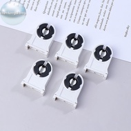 chenlongshang 5Pcs T8/G13 Fluorescent Lamp Holder Heat-Resistant Lamp Holder Light Tube Holder House