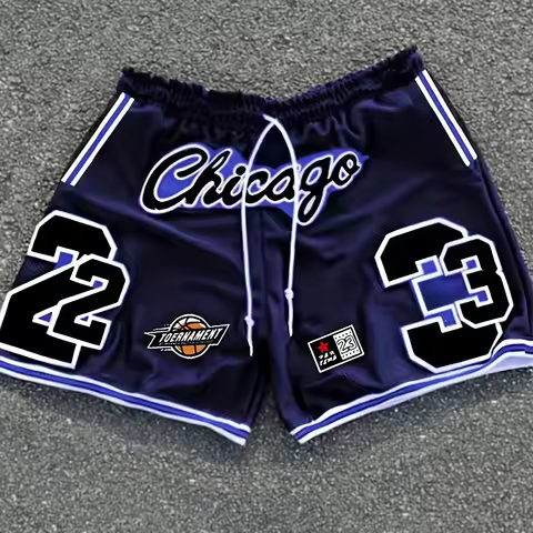 2026 New Basketball Shorts Men's Quick Drying Shorts Are Suitable for Daily and Training Wear Y2k 3D