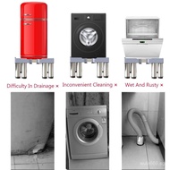 Washer and Dryer Stand, Washing Machine Stand Refrigerator Base Adjustable Appliance Base Stainless 
