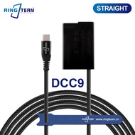 PD Jenis C USB-C ke DMW-BLD10 DMW-DCC9 DCC9 DC Coupler untuk Kamera Panasonic DMC GX1 GF2 G3 G3K G3R