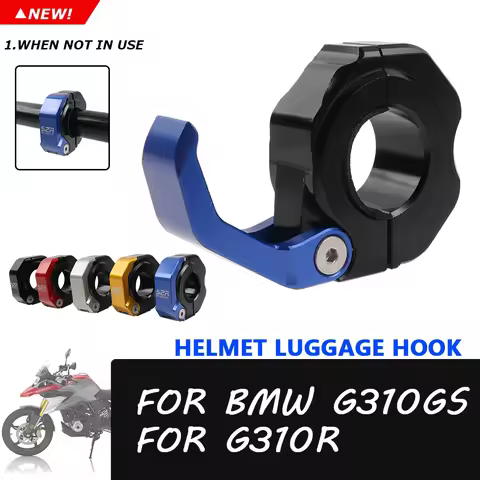 Motorcycle Accessories Luggage Helmet Hook Mount Holder Bag Carry Hanger Claw For BMW G310R G310GS G