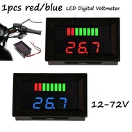 12~72v Car Battery Charge Level Indicator Professional Voltmeter Tester LED Battery Gauge 12V 24V 36