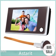 [astarit]3.5 inch LCD 120 Degree Peephole Viewer Door Viewer Digital Electronic Door Camera