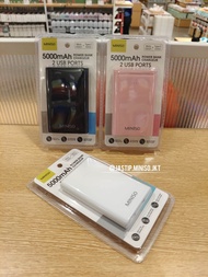 MINISO 🆕 Powerbank 5000mAh Dual USB Ports MC-029