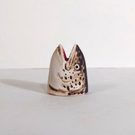 鮭魚頭 | 線香座 | 陶瓷擺飾