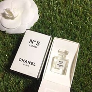 Hkd$250 chanel n5 l'eau mini 經典香水 No5 miniature 香水版仔 1.5ml