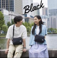 日本 GREGORY 雜誌附錄 黑色牛津布 相機 斜咩袋