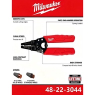 Milwaukee 48-22-3044 Compact Wire Stripper-Suitable for 1024 AWG Wire, Comfortable Grip, Professiona