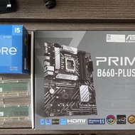 i5 12400 ASUS B660 32gb ddr4 2666 ram