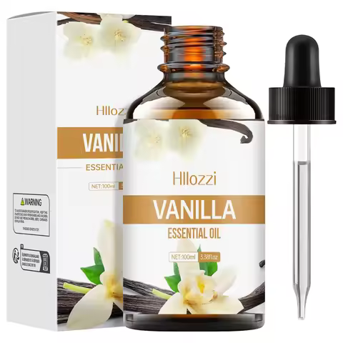 Vanilla Plant Extract Aromatherapy Essential Oil Face Body Diffuser Humidifier Massage, Shower, Mani