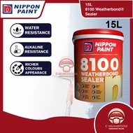 15L Nippon Paint 8100 Weatherbond Sealer Exterior Wall Sealer