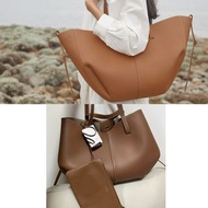 Polene Cyme Large Camel Edition Textured