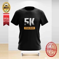 ACTIVITY 5KM FUN RUN DESIGN 10 TSHIRT ROUND NECK FOR ALL