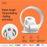 HE | Kipas Angin Bladeless Fan Portable Standing Ac | Cooler