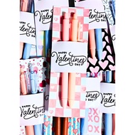 Jour Nee | Valentine Pen & Pen Sleeve | Bulk Giveaway Souvenir | Affordable Gift for Students, Teach