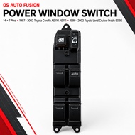 [Ready Stock] Power Window Main Switch | Toyota Corolla AE110 AE111 / Toyota Land Cruiser Prado 90 9