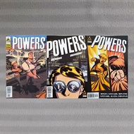 Powers 1- 3 Partial Set (2nd Series Marvel/Icon Comics) I-P (Brian Michael Bendis, Michael Avon Oemi