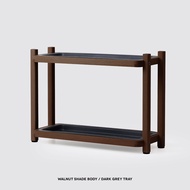 Pana Objects SIMON : desktop shelf ถาดไม้ 2 ชั้นเอนกประสงค์