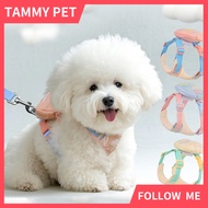 Dog Backpack Harness with Leash Cute Pet Puppy Backpack Removable Carrier Bag for Small Medium Dog C