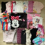 $200 all 23 pieces about 6 - 7 years old size 110 約 6-7 歲 110碼 女仔衣服 短袖衫褲 背心裙 夏天 春季 Baby child girl C