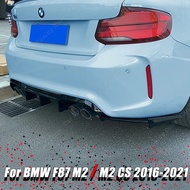 Car Rear Bumper Splitter Lip Diffuser Spoiler High Performance V Style Body Kits Accessories for BMW