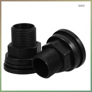 2 Pcs Hose Water Tank Connection Joint Rain Connector Accessories Pvc