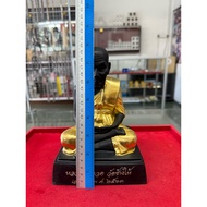 2563 Shao Ha 5” Lp Thuad Ner Thong Deang Wat Changhai 5寸龙婆托（少哈版）贴金箔铜质金身5x8寸高，少哈版吉祥日开光加持法会，亲自瓦章海原庙恭请，