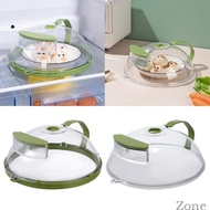 ZONG Microwave Splatter Cover Guard Lid with Handle Microwave Food Cover Clear Dish Bowl Plates Cover for Homes Kitchen