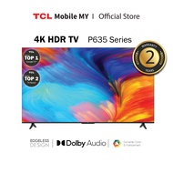 For Sabah Only TCL 65" 4K UHD Google TV 65P635 | Dolby Audio | Google Assistant | Micro Dimming | Dy