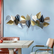 Decorative 3D Wall Art Green Plant Iron Art Living Room Creative Wall Hanging Home Wall Vintage Wall