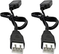 RC Car Charger 7.4V Battery Charger with XH-3P Plug for SCX24 Truck, Rock Crawler, Orbee Gun, Gel Bl