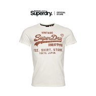 Superdry VL Shop Bonded SDM Men'S T-Shirt101010A 7SO In White