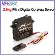 JX PDI-HV0903MG 2.6kg Mini Digital Coreless Servo Metal Gear DC6~7.4V Micro Motor For RC Car Fixed W