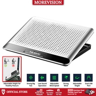 Q5 Powerful USB Laptop Cooler Pad with Laptop Stand Ice Cooling Mute Adjustable Height 12 to 17 inch