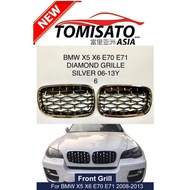 BMW E70 X5 30i DIAMOND CHROME + CHROME GRILLE