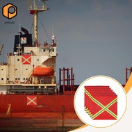 prettyia 6 Pieces Truck Safety Flags Easy Installation Tow Flags for Kayak Boat