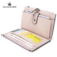 David Jones Paris ผู้หญิงกระเป๋าสตางค์ Pu หนังหญิงกระเป๋าถือขนาดเล็กกระเป๋าสตางค์สตรี