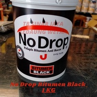 CAT NO DROP BITUMEN BLACK HITAM 1KG WATERPROOFING SIKA AQUAPROOF 1KG-Hosebuild