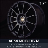 AD 17 inch 7.5JJ 4X100 4X114.3 / 5X114.3 ET38 ORI CAR SPORT RIMS WHEELS AD54