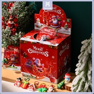 MEKANSM (Dijual satuan no box)Gantungan Kunci Karakter Natal Tas Misteri untuk Hadiah & Reward Anak
