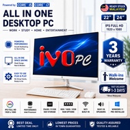 All in one Desktop PC 24" 22" Intel i3 i5