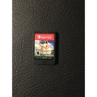 Nintendo Switch Pokemon Game Cassette Lets Go Eevee Eve