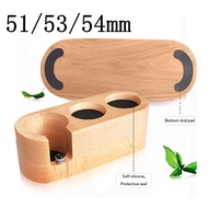 【Ready From MY】Coffee Wooden Tamper Base Coffee Espresso Latte Tamper Holder 54mm 58mm