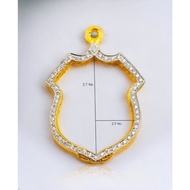 Buddha Amulet Frame Arm With Diamonds Italian Work**For Waterproof Frame**