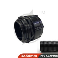 32MM | 40MM | 50MM PVC FLEXIBLE ADAPTOR ( WHITE / BLACK ) For Flexible Conduit