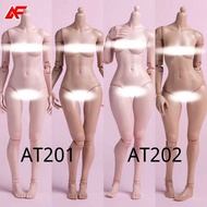 Worldbox At201 At202 At203 1/6 Scale Female Super Flexible Joint Body With Makeup Effect 12'' Actio