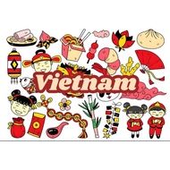 Vietnam Hanoi Souvenir Pouch