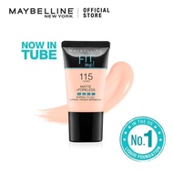Maybelline Fit Me Matte + Poreless Liquid Foundation - SPF 22, 18ML, 16H Longwear Foundation, Blurs 